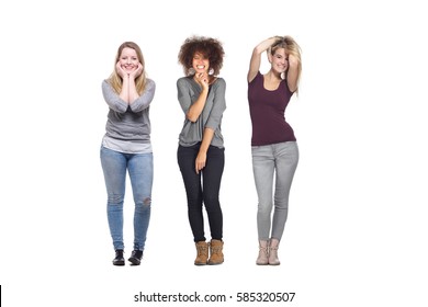 Group People Full Body Stock Photo (Edit Now) 585320507