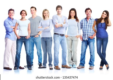 25,588 Group of people in jeans Images, Stock Photos & Vectors ...