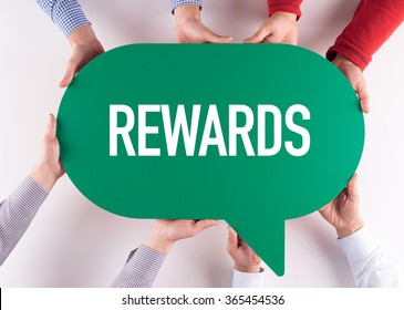 Group Of People Message Talking Communication REWARDS Concept