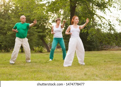 Group People Practice Tai Chi Chuan Stock Photo 1474778477 | Shutterstock