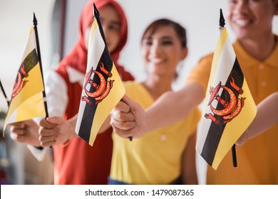 Group People Of Supporter Of Brunei National Team