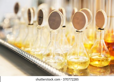Group of Perfume glass bottles