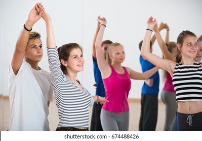 Teenagers Dancing Together Slow Ballroom Dances Stock Photo (Edit Now ...