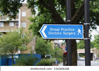 Group Practice Doctors Surgery Sign