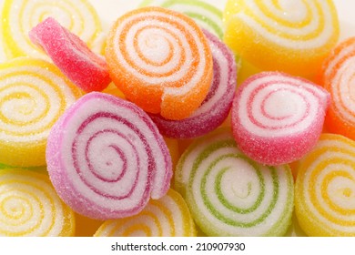 Group Round Jelly Thai Dessert Thailand Stock Photo 210907930 ...