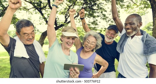 Group Senior Retirement Friends Activity Concept Stock Photo 503776912 ...