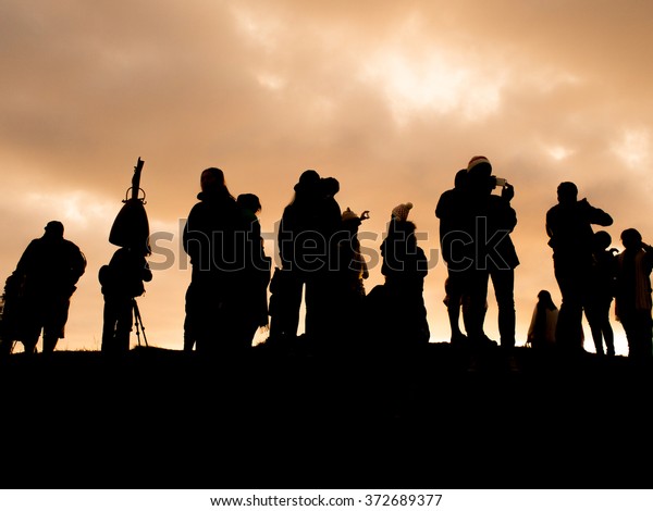 Group Silhouette Stock Photo 372689377 | Shutterstock