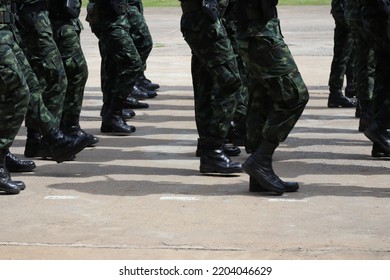 A Group Of Soldiers Standing In A Straight Line Posture Receive Military Training In Addition To Combat Tactical Training, You Must Train For Strength.