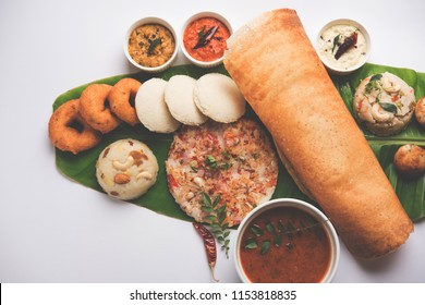 Group South Indian Food Like Masala Stock Photo 1153818823 | Shutterstock