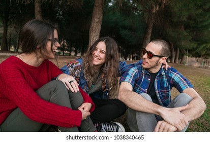 Group Spanish Teenagers Friends Having Fun Stock Photo 1038340465 ...