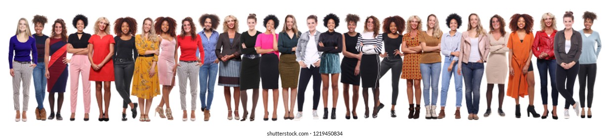 Group Of Strong Women