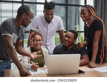 Group of students are discussing the university project - Powered by Shutterstock