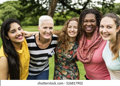 Group of Women Socialize Teamwork Happiness Concept - Shutterstock ID 526817902