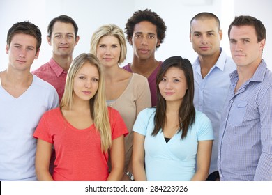 Group Of Young Business People In Casual Dress