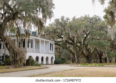 The Grove Plantation In ACE Basin National Wildlife Refuge In Hollywood In South Carolina USA