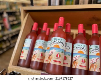 Grovetown, Ga USA - 05 27 22: Retail Store Del Mar Margarita Mix Bottle