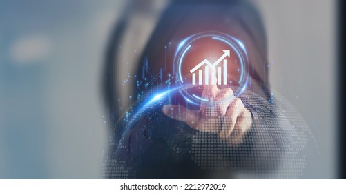 Growing sustainability and success concept. Business common goals and strategies. Sales growth performance ,new action plan ,goals, success. Business improvement, resolution, adaptation and resilience - Shutterstock ID 2212972019