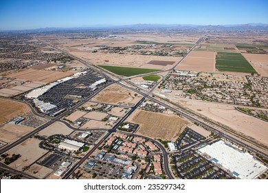 Growth And Development In The East Valley Outside Phoenix, Arizona