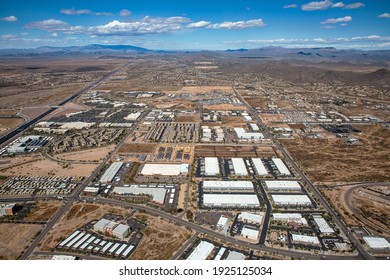 Growth In North Phoenix, Arizona Near Interestate 17 Viewed From Above