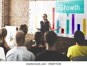 Growth Progress Development Icon Concept