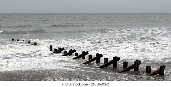 Groynes Built Perpendicular To The Shoreline To Prevent Longshore Drift