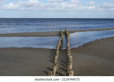 Groynes In The Szczecin Lagoon