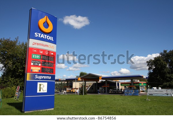 Grudziadz Poland September 4 Statoil Gas Stock Photo Edit Now