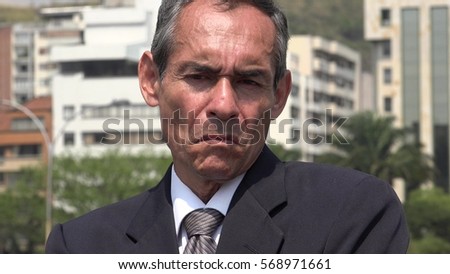 Grumpy Old Business Man