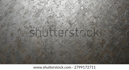 Grunge Abstract cosmic space pattern with starry texture metal background