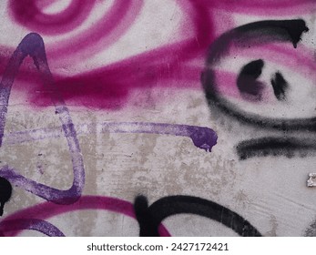 Grunge background with abstract colored texture. Old scratches, stain, paint splats, spots. - Powered by Shutterstock