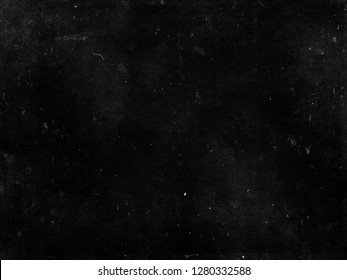 Grunge Black Scratched Background, Old Film Effect, Distressed Scary Texture 