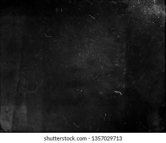 Grunge black scratched background, old film effect, scary dusty texture