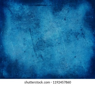 Grunge blue scratched texture background