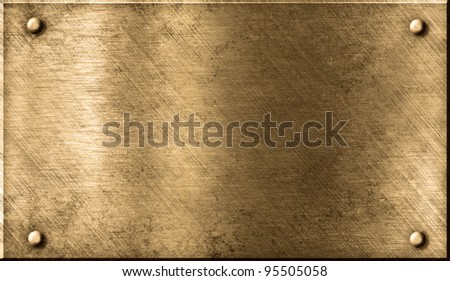 grunge bronze or brass metal background