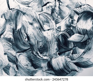grunge brush strokes background - Shutterstock ID 243647278