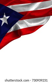 Liberia Flag Silk Copyspace Your Text Stock Illustration 362352431 ...