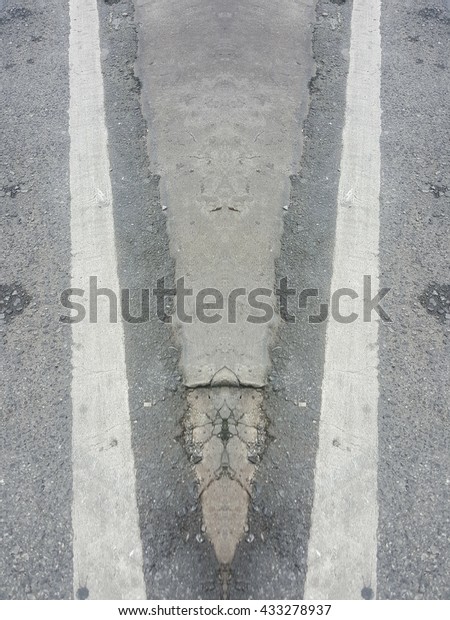 grunge crack
concrete road texture
background