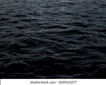 Grunge Dark Black Water Texture Useful As A Background