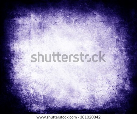 Grunge Faded Distressed Texture Background With Frame