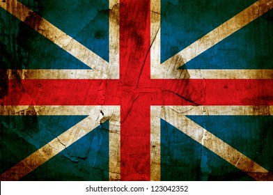 Grunge Flag Of England