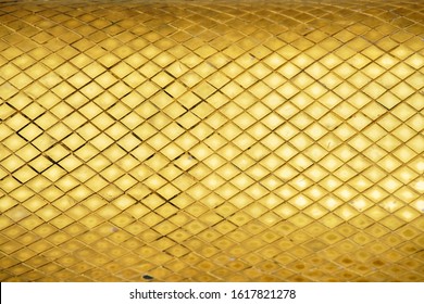 Grunge Golden Tile Texture Background Stock Photo 1617821278 | Shutterstock