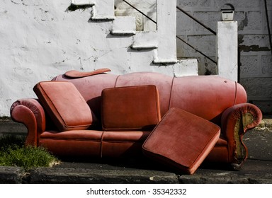 Grunge Old Couch