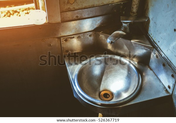 Grunge Old Dirty Metal Rusty Sink Stock Photo Edit Now