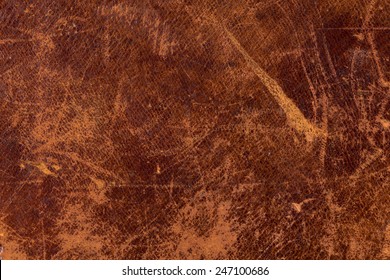 Grunge And Old Leather Texture With Dark Edges