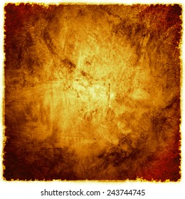Grunge orange background