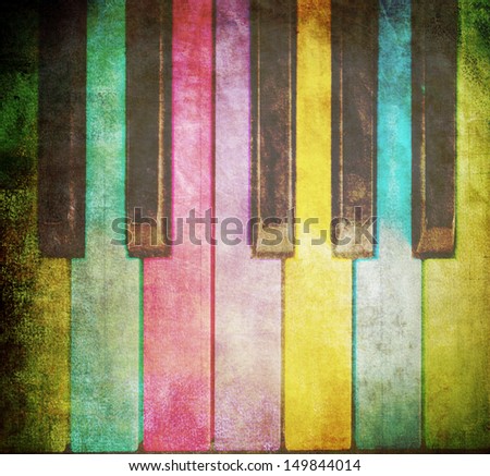 grunge piano background