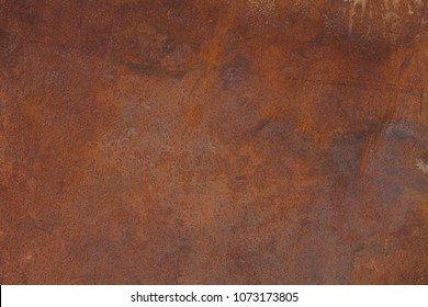 Grunge rusted metal texture  Rusty corrosion   oxidized background  Worn metallic iron panel 