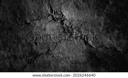 Grunge rustic vintage ancient bad relief path. Aged dirty erosion hard dry scuffed clay way trail. Crannied bumpy floor creviced soil dust footpath. Textured ruined rough heated mud 3D terrain design