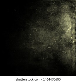 Grunge Scratched Scary Horror Background, Obsolete Distressed Texture, Old Film Effect 