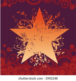 Grunge star - Shutterstock ID 2905248